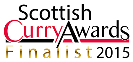 The Scottish Curry Awards 2015 - Finalist Ebadge